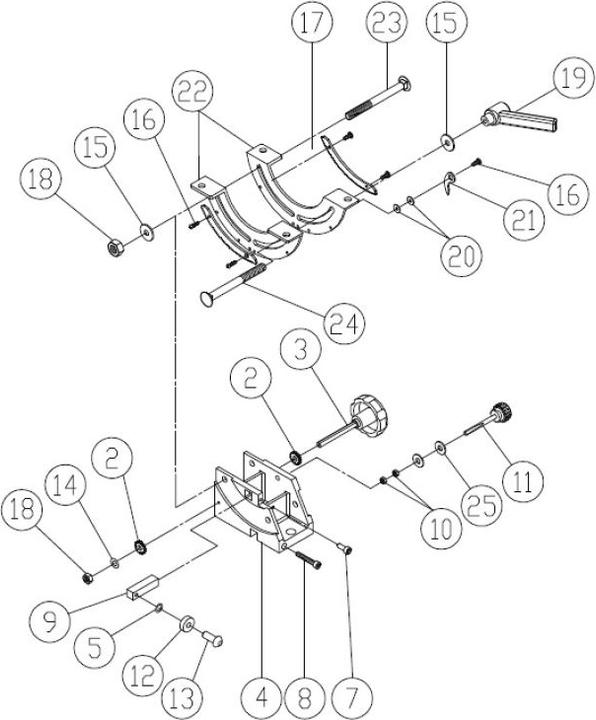 Actual product image Proton Band Saw HBS-430-2M (Wood band saw)