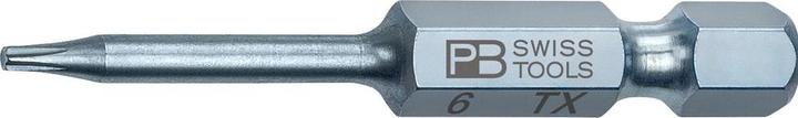 Actual product image PB Swiss Tools Precision Bits E6-400/6 T (Hexagon socket TX)