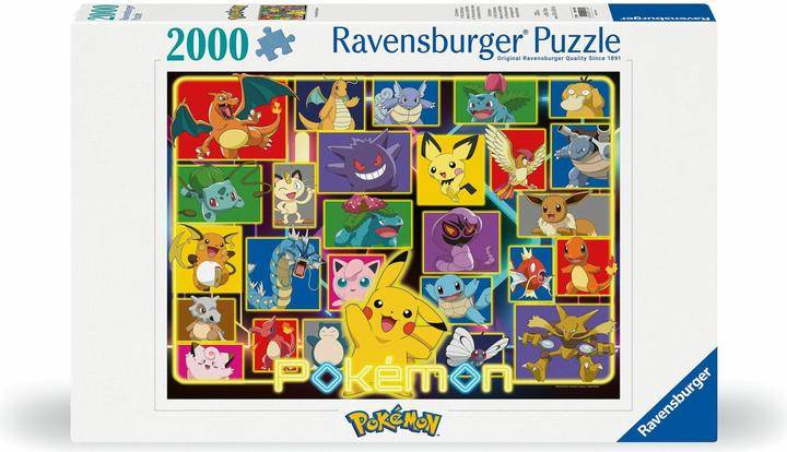 Produktbild Ravensburger Leuchtende Pokémon (2000 Teile)