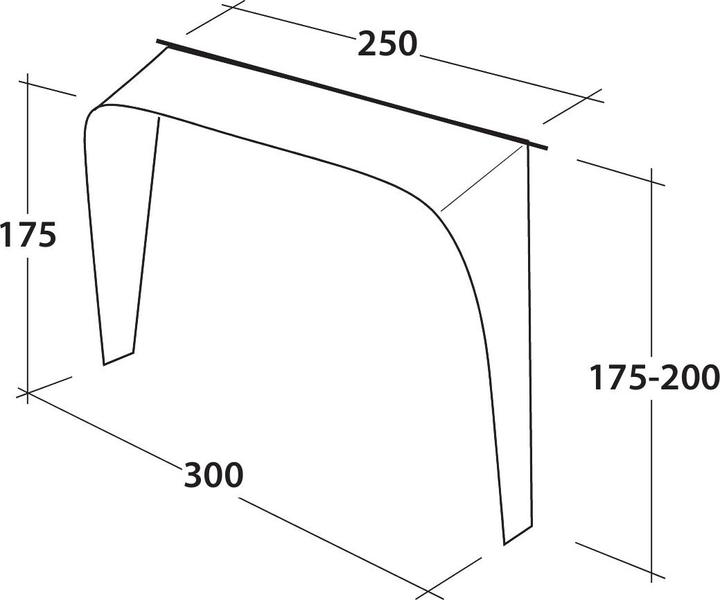 Actual product image Outwell Air Shelter Vehicle Connector