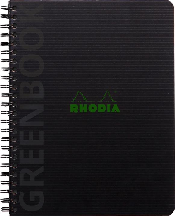 Actual product image Rhodia Rhodiactive Greenbook (A5, Checked, Soft cover)