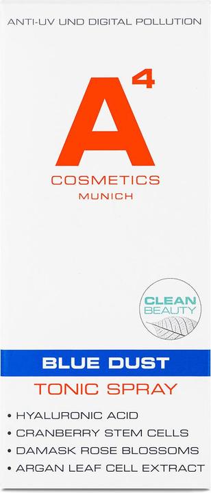 Energy Label A4 Health and Beauty Blue Dust Tonic Spray (Face toner, 50 ml)