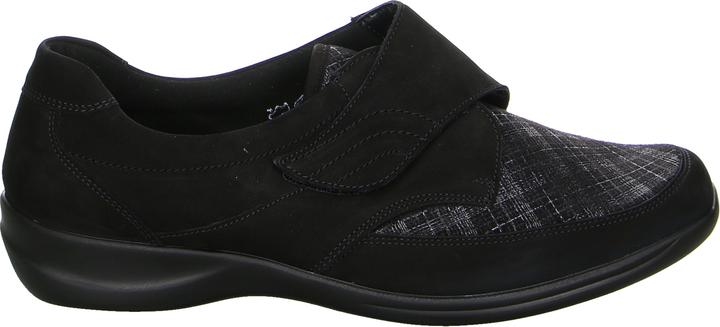 Produktbild Waldläufer Slipper Freizeitschuh Damen Schwarz Klet (43.5)