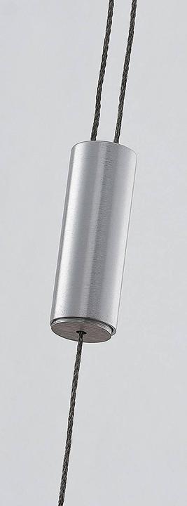 Actual product image Lucande Myron pendant light aluminium (1382 lm)