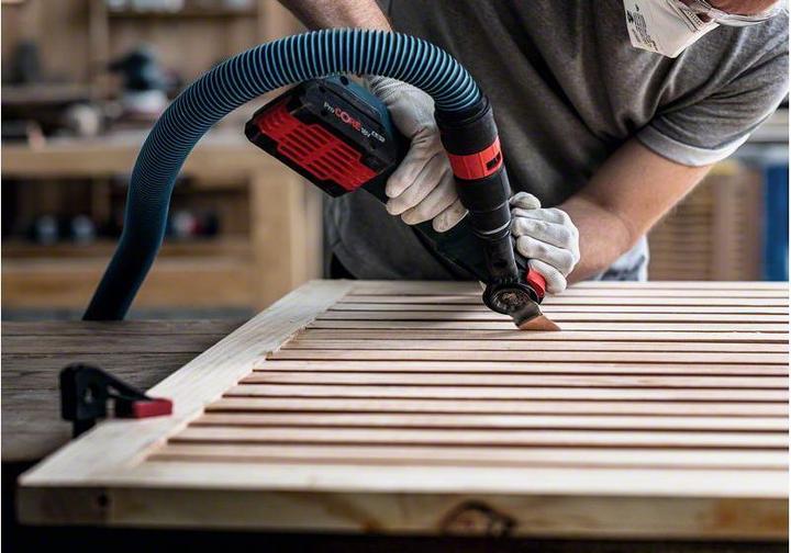 Produktbild Bosch Professional Zubehör EXPERT Sanding Finger Fine AVZ 32 RT10 Schleifplatte für Multifunktionswerkzeuge, 32 x 50 mm (Rt10)