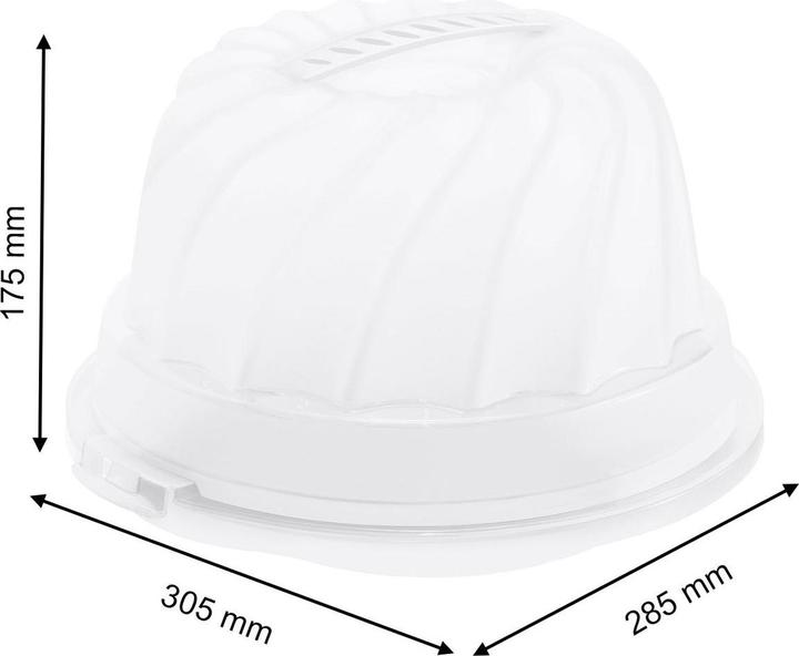 Produktbild Rotho Kuchenbutler Guglhupf Fresh bl