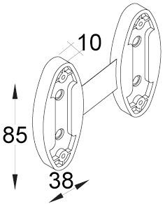 Produktbild Servetto Distanzplatten SELF SYSTEM (1 Stk.)