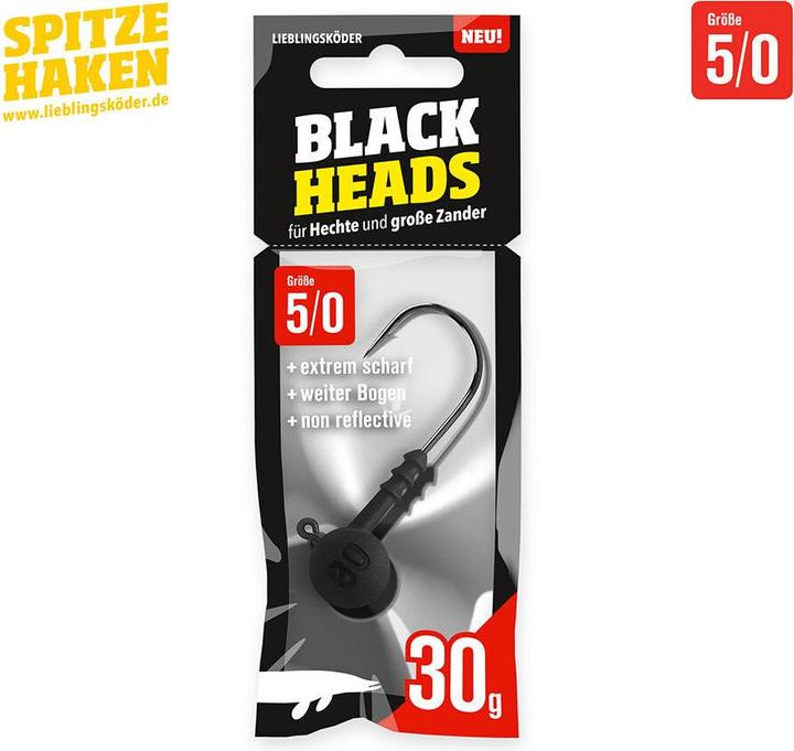 Actual product image Lieblingsköder Lace hook blackheads