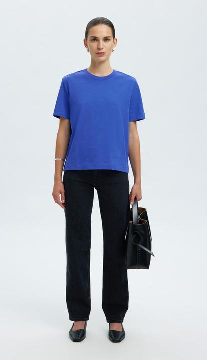 Produktbild Selected Femme Slfessential Ss Boxy Tee Noos (XXL)