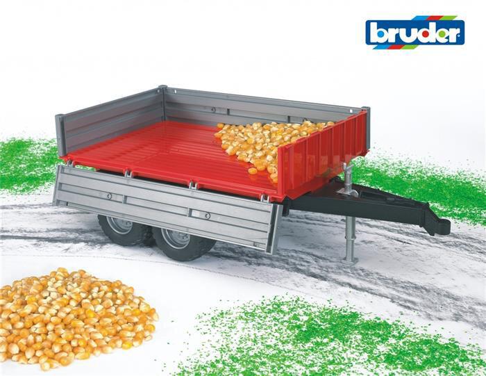 Image du produit Bruder Série professionnelle de remorques à hayon