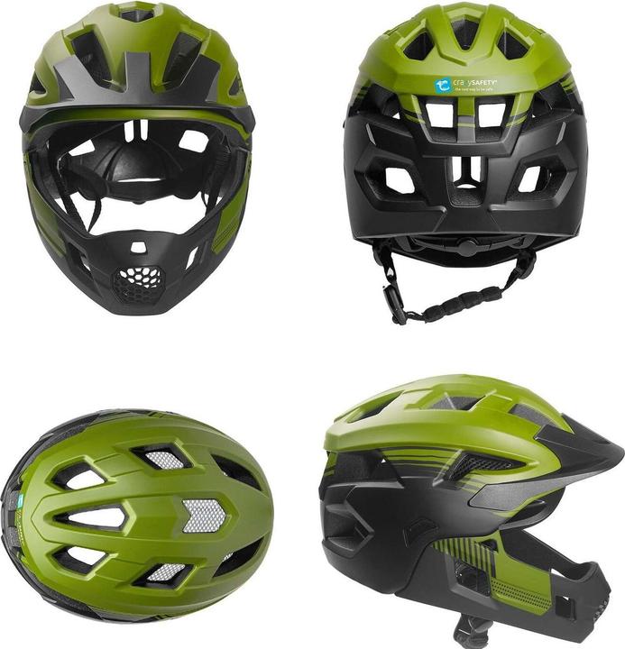 Produktbild Crazy Safety Titan Fullface (54 - 57 cm)