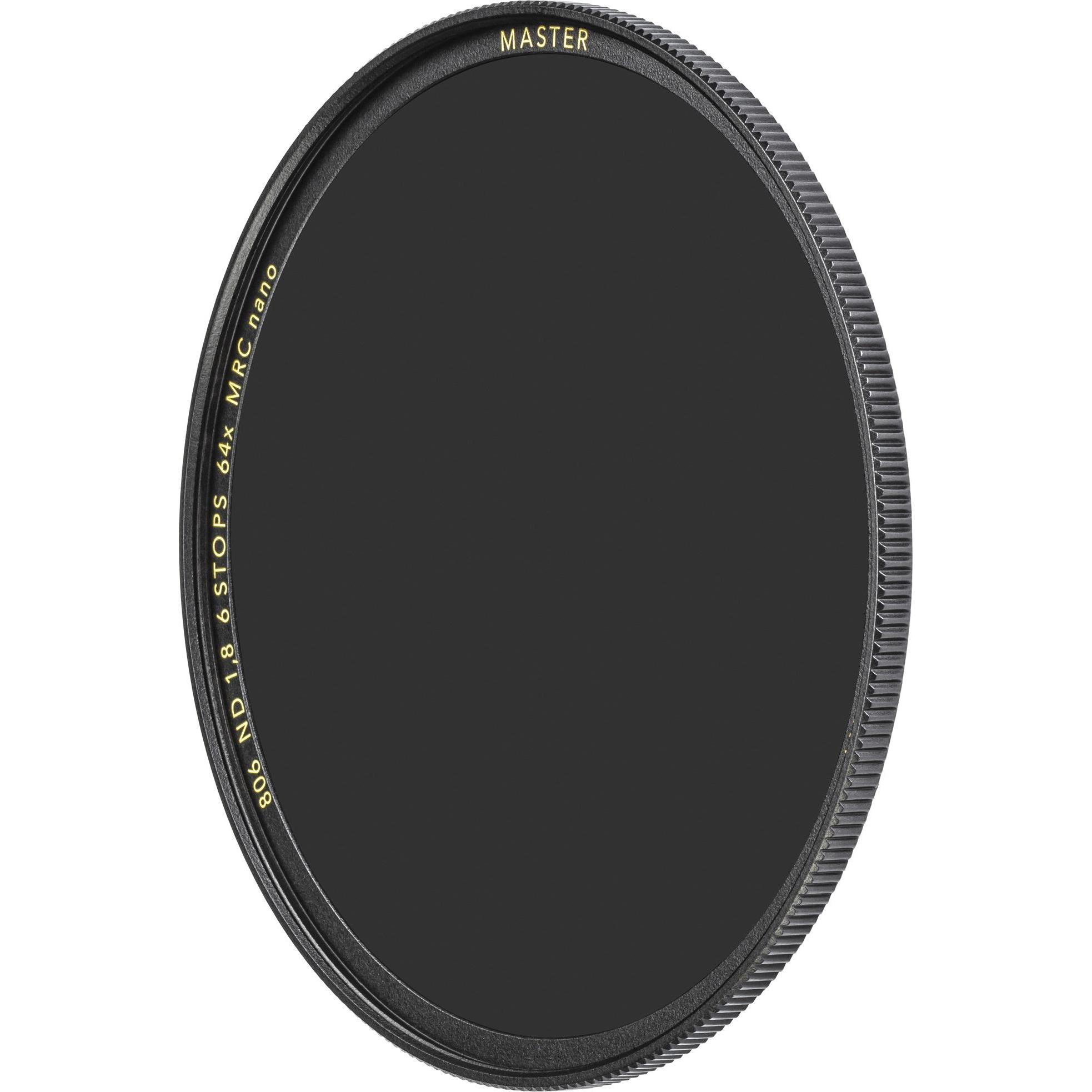 B+W ND 1,8 MRC nano MASTER 55mm (55 mm, ND- / Graufilter), Objektivfilter