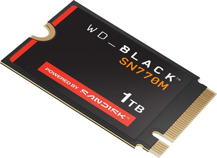Actual product image WD Black SN770M powered by SANDISK (1000 GB, M.2 2230)