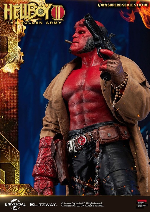Produktbild Blitzway Hellboy 2 -The Golden Army “Hellboy” 1/4 Statue
