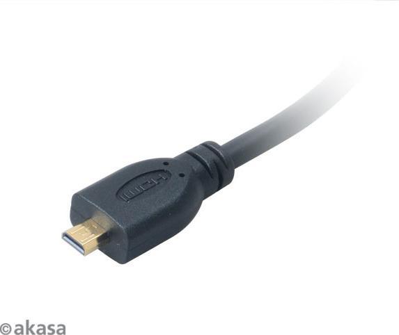 Image du produit Akasa - HDMI na micro HDMI adaptér - (25 cm)