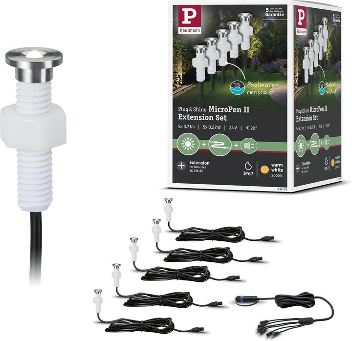 Image du produit Paulmann Plug & Shine MicroPen II (IP65)