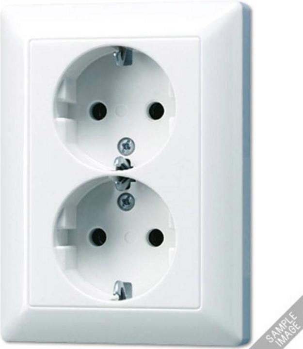 Actual product image JUNG SCHUKO socket outlet