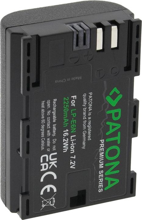 Actual product image Patona Canon LP-E6N (Camera battery)