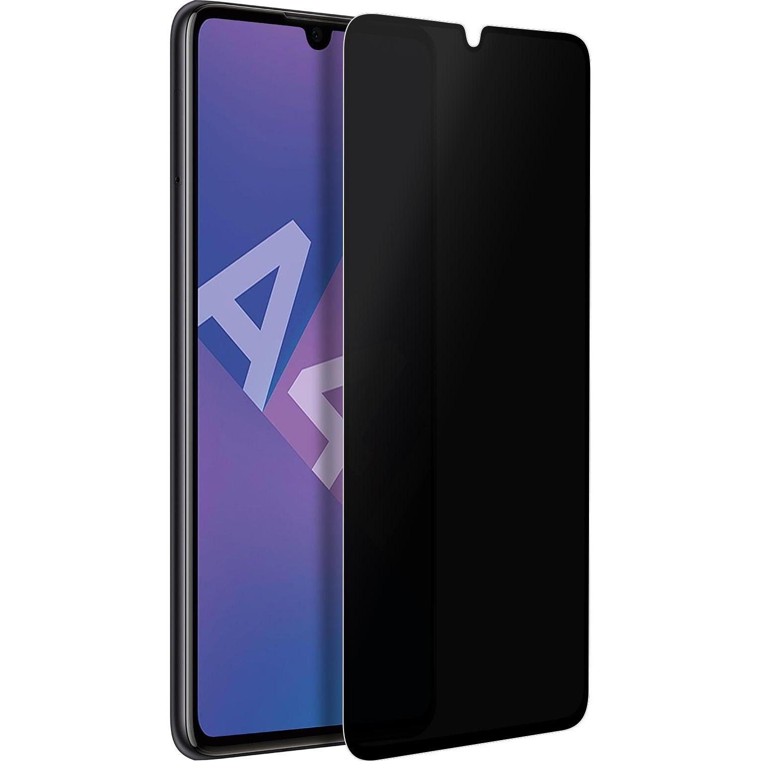 Avizar Privacy Bilschirmschutz aus Glas (1 Stück, Samsung Galaxy A41), Smartphone Schutzfolie, Schwarz