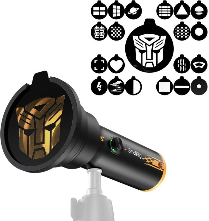 Produktbild SmallRig RF 10C Fokussierbare LED-Videoleuchte BumbleBee Edition (Videoleuchte)
