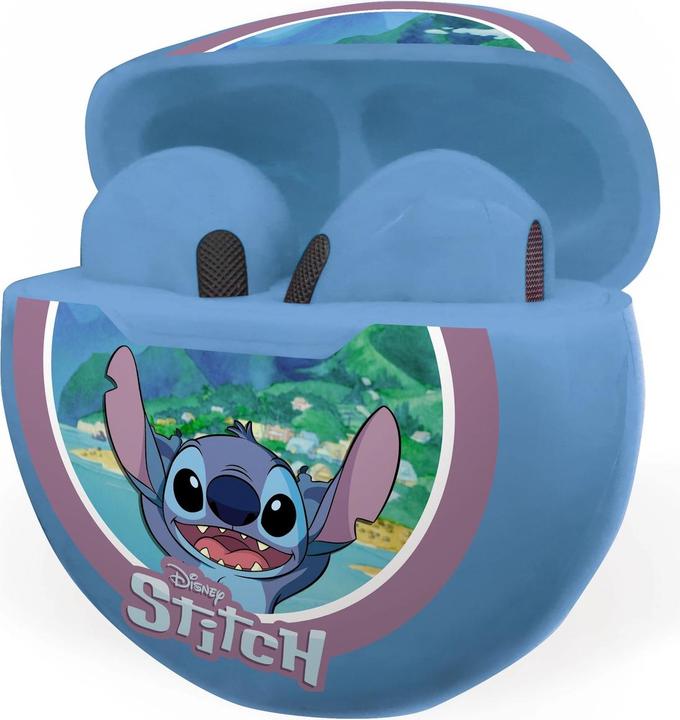 Lexibook Stitch blue wireless Bluetooth headphones