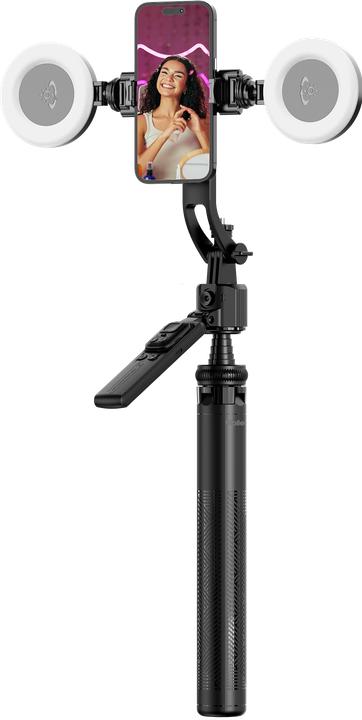 Immagine prodotto Rollei Quadpod | mit AI Tracking | Easy Creator (Materiale sintetico, Metallo)