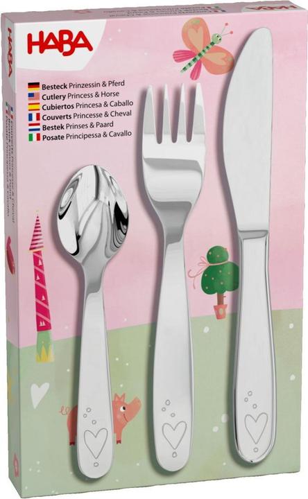 Actual product image Haba Kindergeschirr-Sets 6-tlg. Geschirr-Set - Prinzessin & Pferd