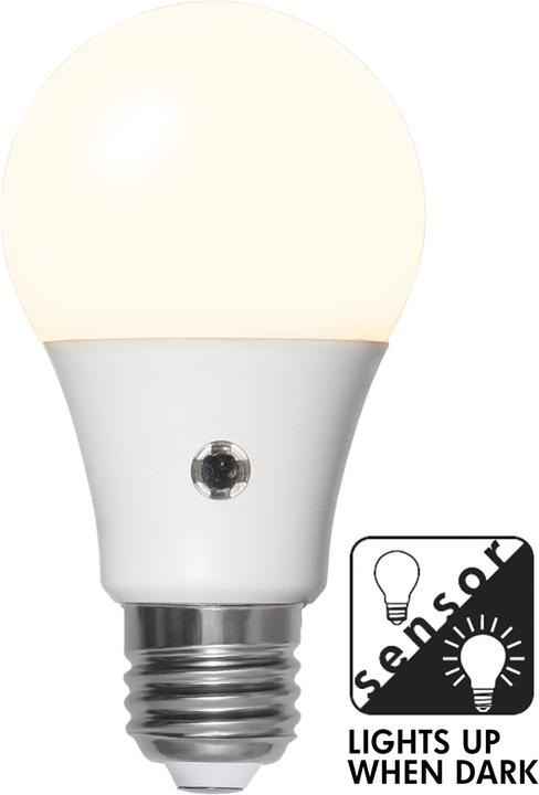 Actual product image Star Trading LED bulb E27 A60 sensor opaque (E27, 470 lm, 1x)