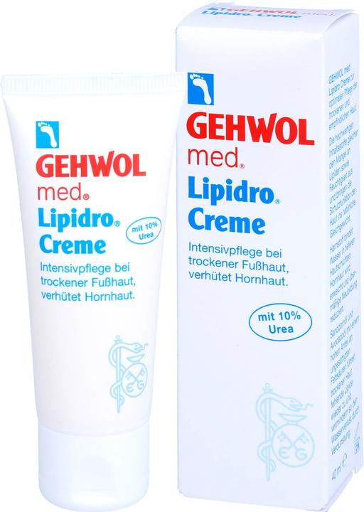Produktbild Gehwol med Lipidro-Creme mit 10% Urea (Fusscrème & Fussgel, 40 ml)