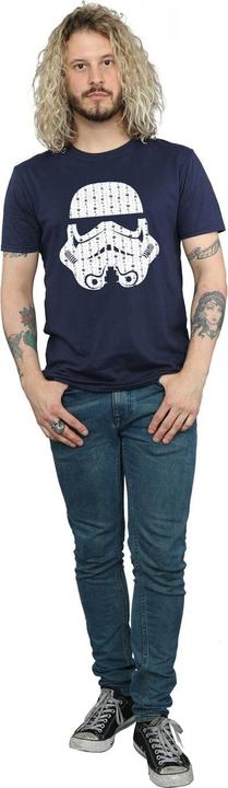 Image du produit Star Wars - T-shirt CHRISTMAS STORMTROOPER HELMET - Homme (S)