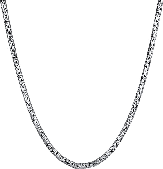 Actual product image Kuzzoi Basic chain (925 silver, 50 cm)