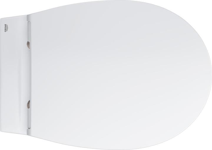 Image du produit Grohe WC suspendu à chasse d'eau Bau Keramik, avec siège, variante Slim, Soft-Close