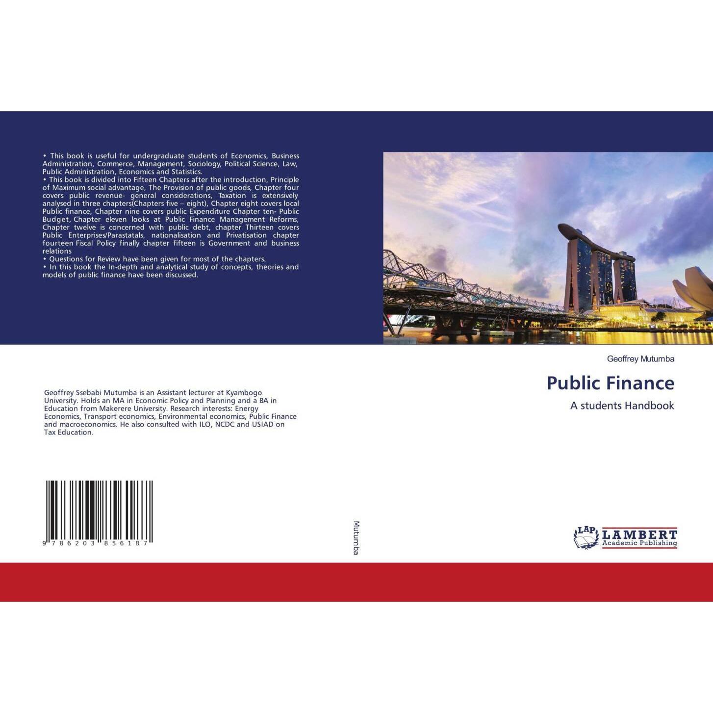 Public Finance, Fachbücher von Geoffrey Mutumba