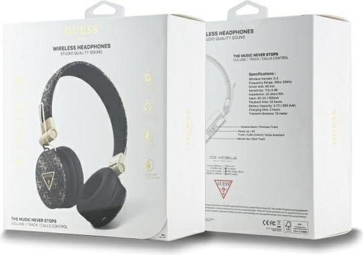 Image du produit Guess Bluetooth ENC GUBH70E4PTMK 4G Triangle de forme ronde (ANC, 32 h, Sans fil)
