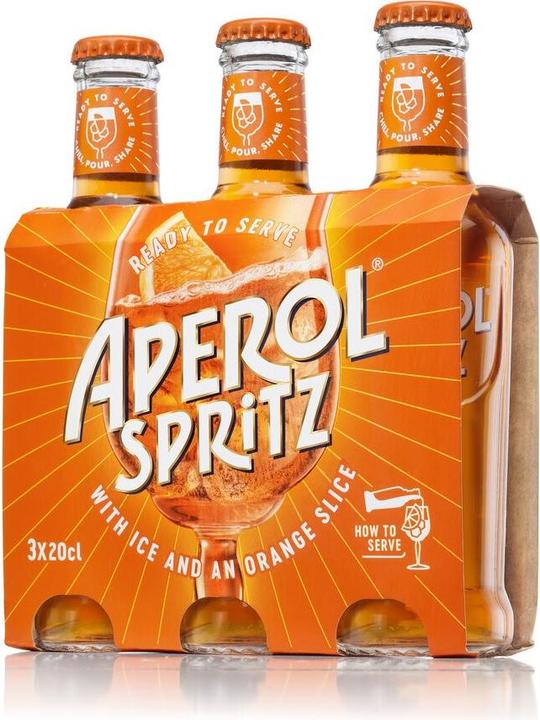 Produktbild Aperol SPRITZ Mix Piccolo Flasche Kiste / (24 x 17.5 cl)