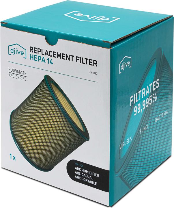 Productafbeelding Djive HEPA-14 vervangingsfilter voor ARC (1 x)