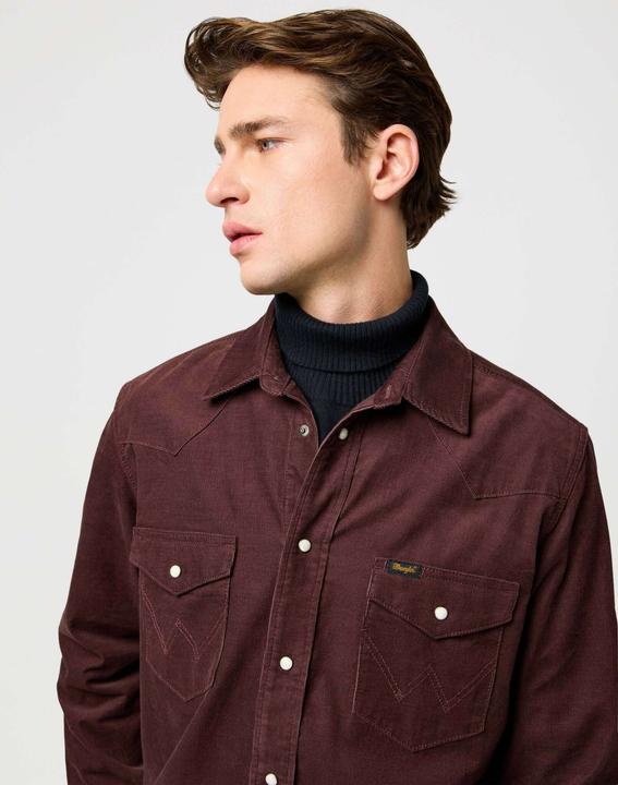 Immagine prodotto Wrangler Langarmhemd Western Cord Shirt (M)