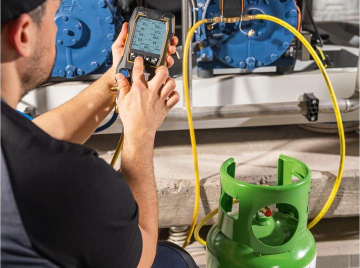 Immagine prodotto Testo Bilancia digitale per refrigeranti con Bluetooth, inclusa valvola intelligente