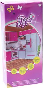 Actual product image Fleur Ami Fleur kitchen play set sink +kitchen cabinets