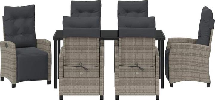 Produktbild vidaXL Garten Essgruppe (80 x 160 x 73 cm)