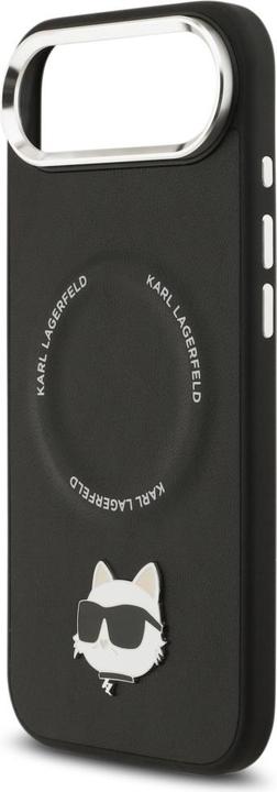Actual product image Karl Lagerfeld - Leather MagSafe - iPhone 17 Air - Black (Apple iPhone 17 Pro)