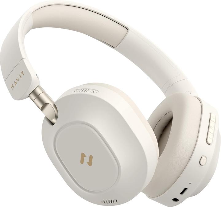 Produktbild Havit H668BT (beige) (ANC, 80 h, Kabellos)