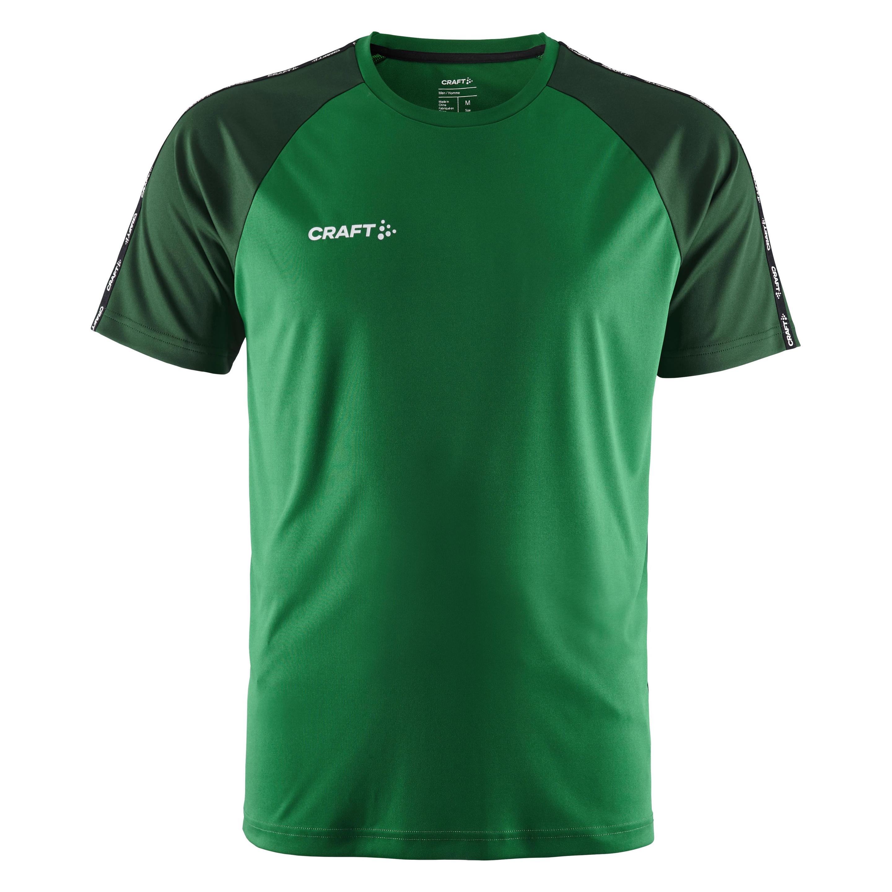 Craft, Herren, Sportshirt, Squad 2.0 Contrast Jersey M (M), Grün, M