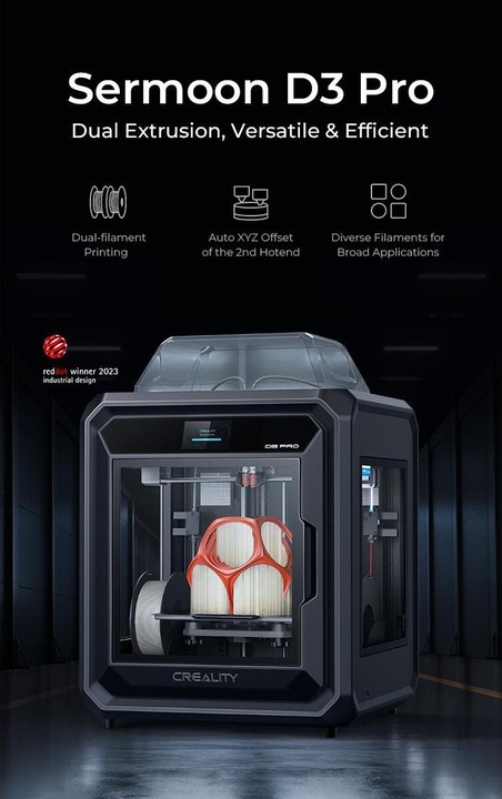 Actual product image Creality Sermoon D3 Pro