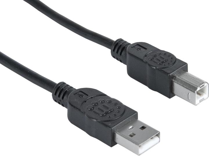Image du produit Manhattan USB A — USB B (1.80 m, USB 2.0)