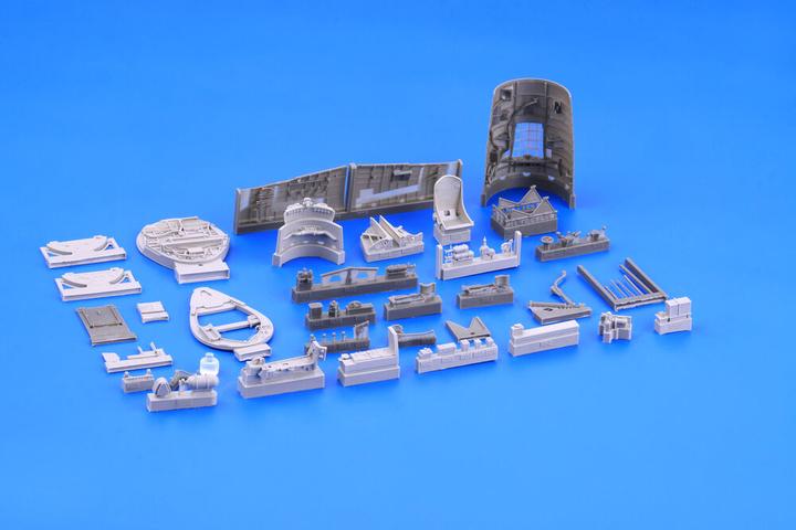 Actual product image Eduard F4U-1D for Tamiya