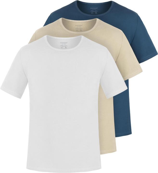 Beige, Marine, Weiss