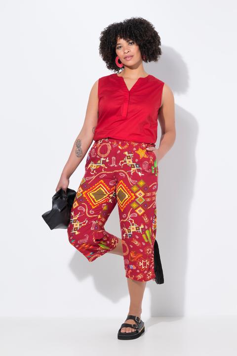 Immagine prodotto Angel of Style Pantaloni con taglio della gamba ampio e dritto e fantasia in stile western (46)