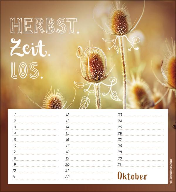 Produktbild Geburtstagskalender Im herzen barfuss