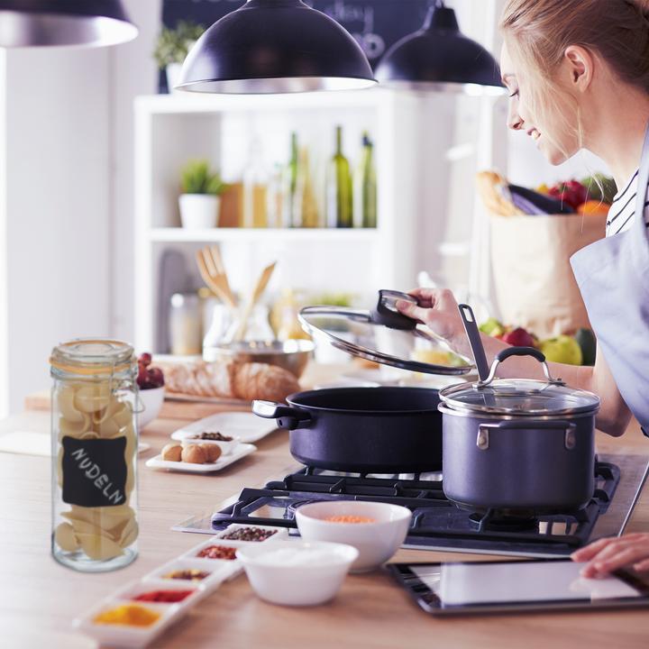 Actual product image Relaxdays storage jars (1.30 l)